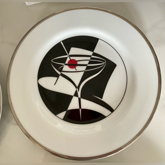 Neiman Marcus Vintage Dessert, Salad, Appetizer Plates, Set of 4 - Picture 4 of 7